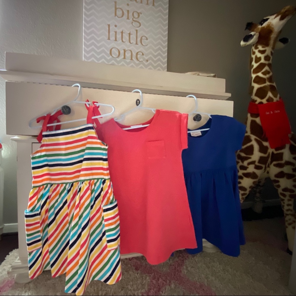 Hanna Andersson Girls Size 4 Dresses